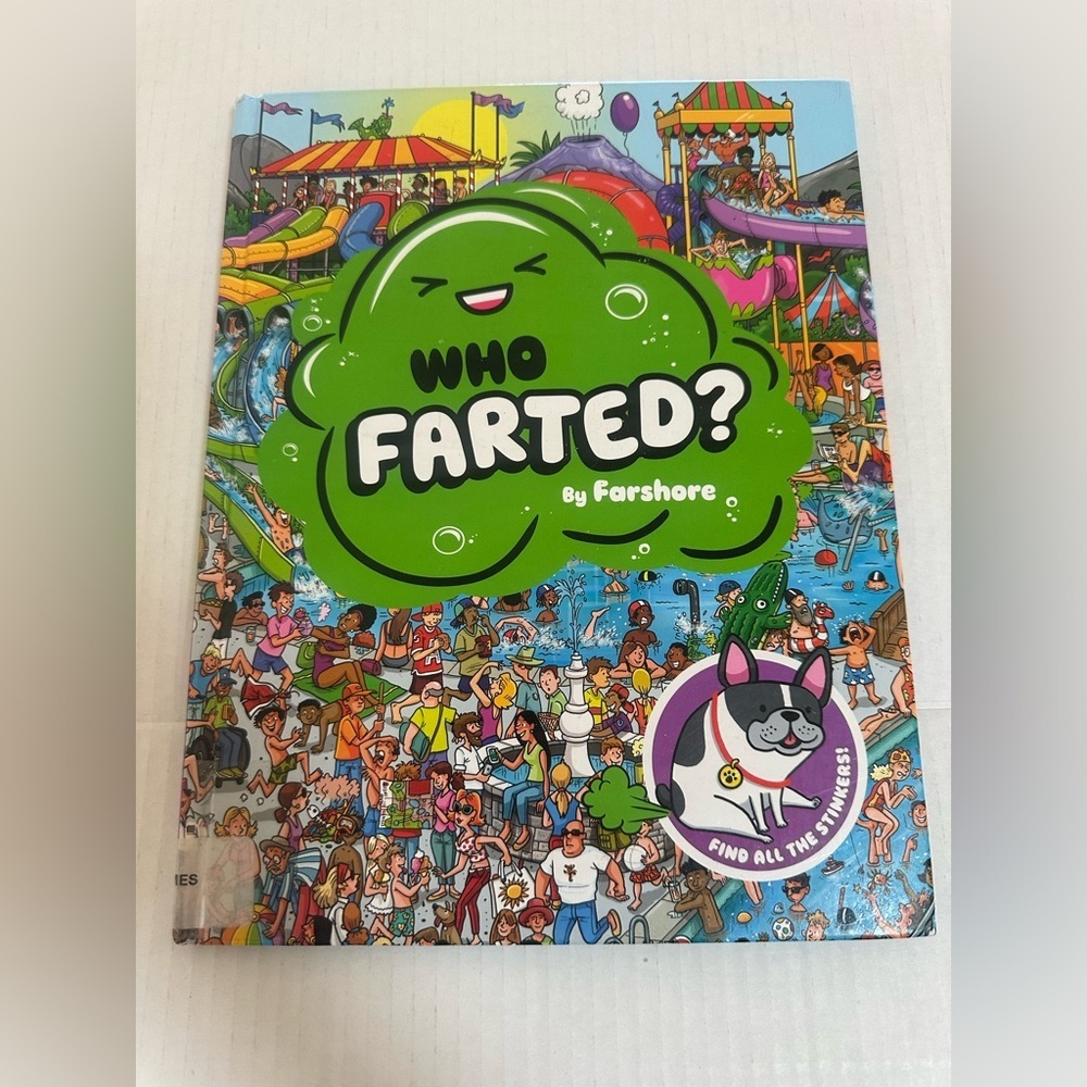 Who Farted by Farshore - Hardcover Book
